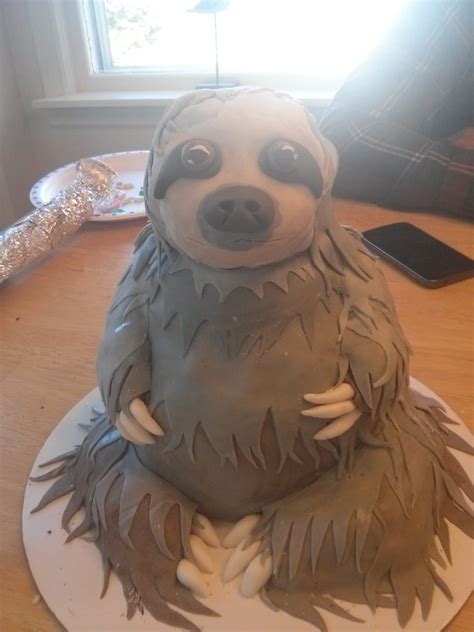 Sloth Cake : 5 Steps (with Pictures) .
